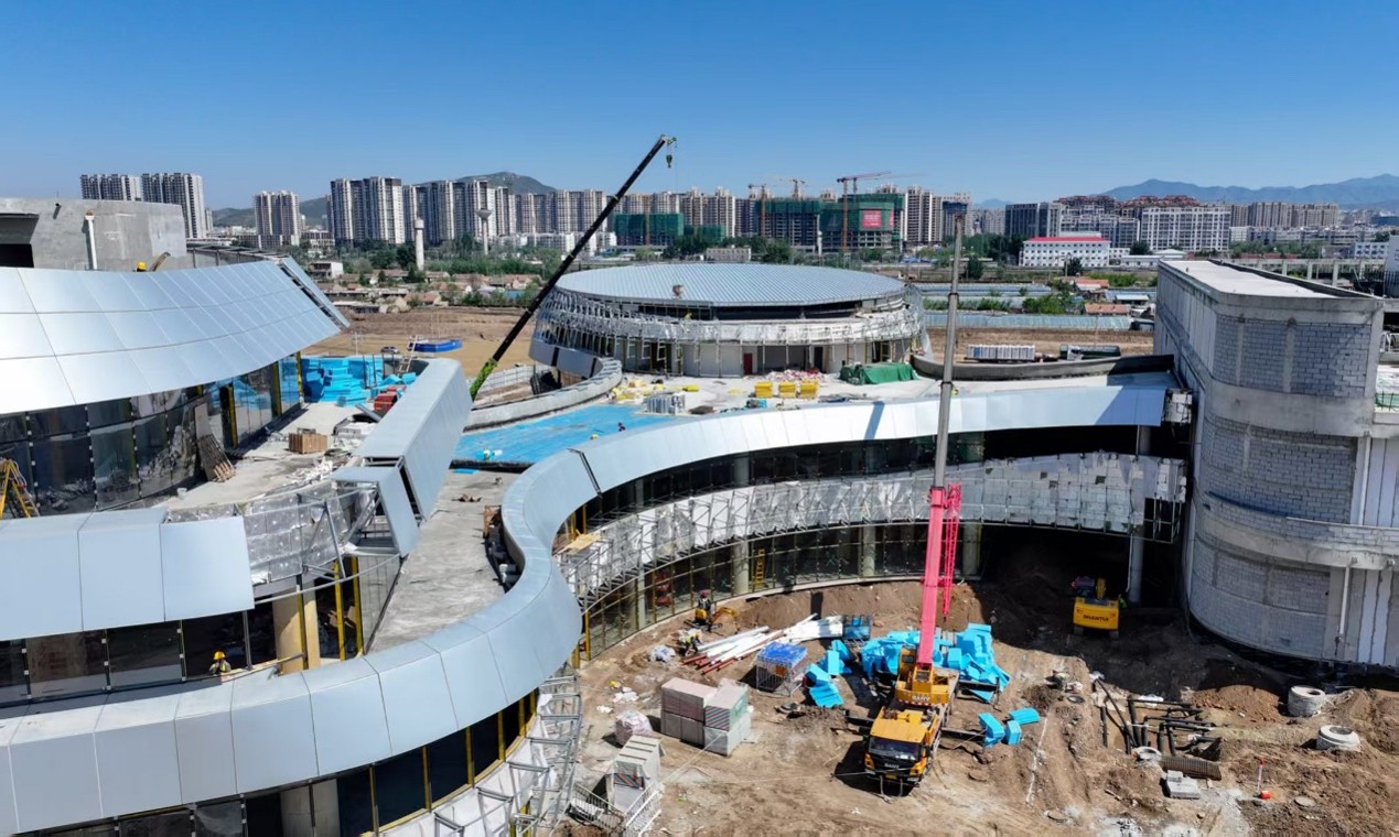 张家口数据中心集群建设现场